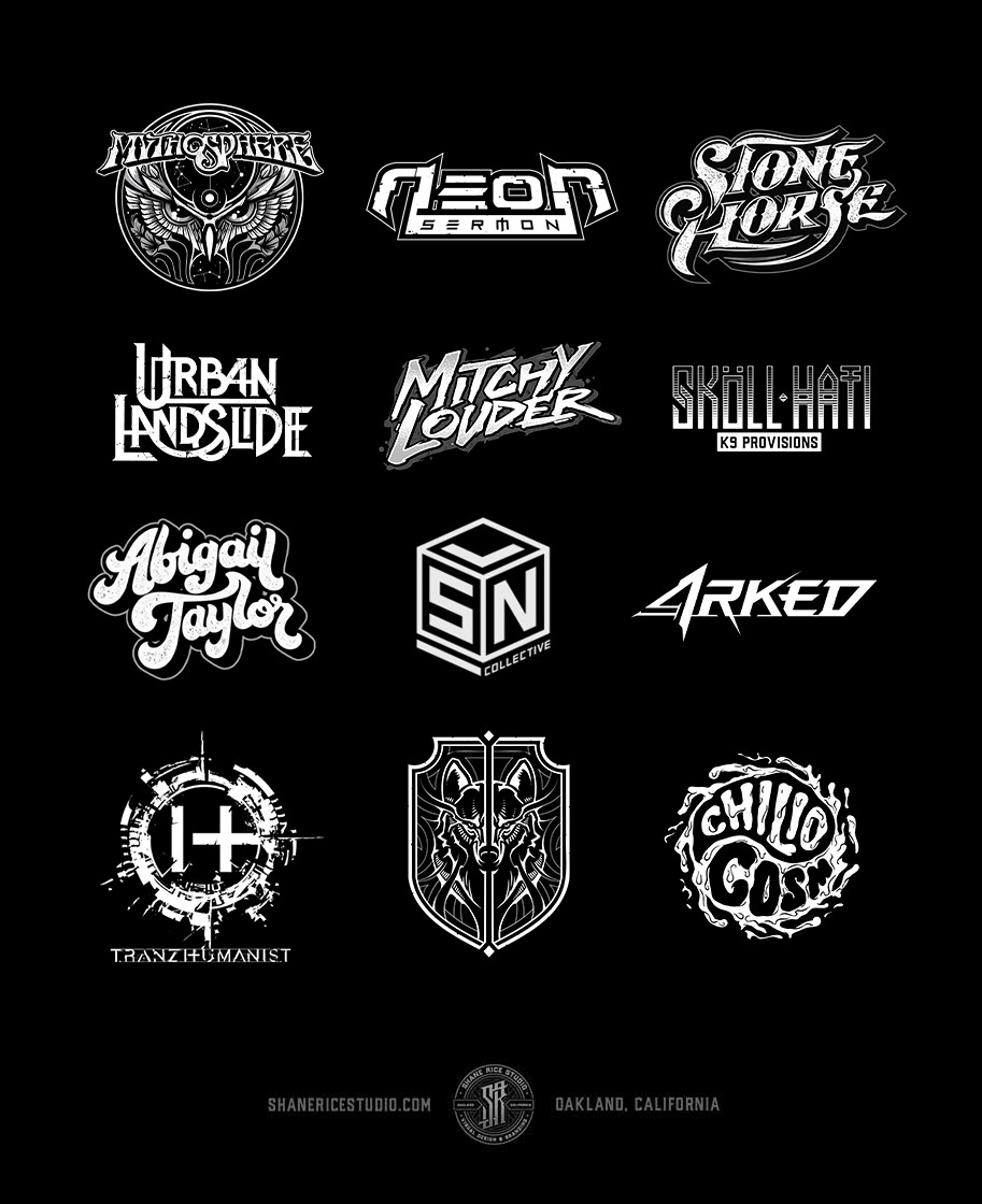 Band Logo Design Examples